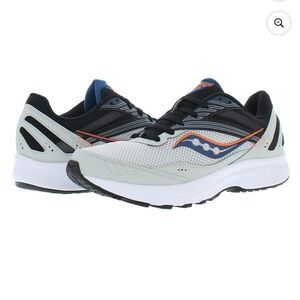 Saucony Versarun Cushioning Trail Mesh Running Shoes Mens, Fog/Space Size 13